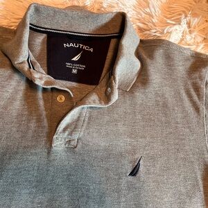 Nautica Gray Polo Shirt